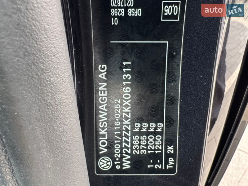 Минивэн Volkswagen Caddy 2019 в Мукачево