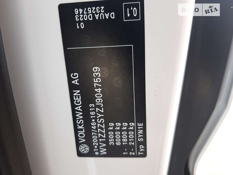 Грузопассажирский фургон Volkswagen Crafter 2018 в Киеве