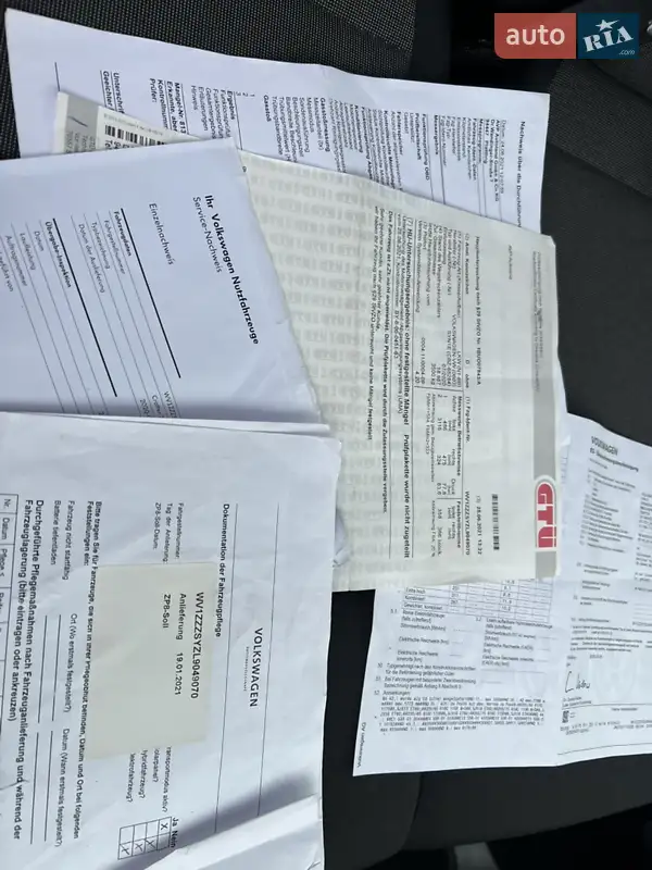 Грузовой фургон Volkswagen Crafter 2020 в Виннице документ