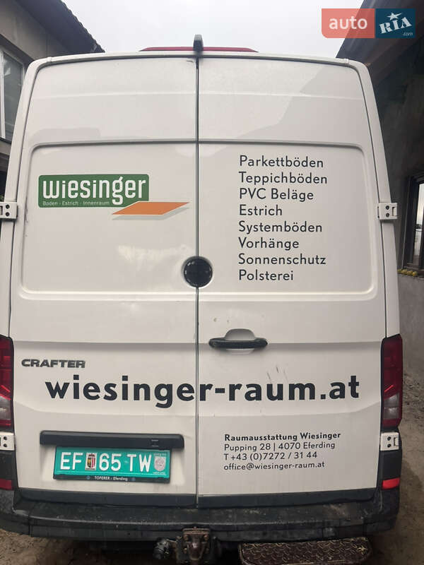 Вантажний фургон Volkswagen Crafter 2019 в Виноградові фото 9 Вантажний фургон Volkswagen Crafter 2019 в Виноградові