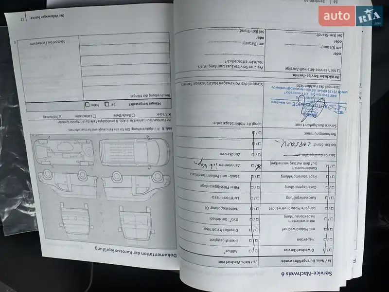 Борт Volkswagen Crafter 2017 в Луцке документ 10 фото Борт Volkswagen Crafter 2017 в Луцке документ