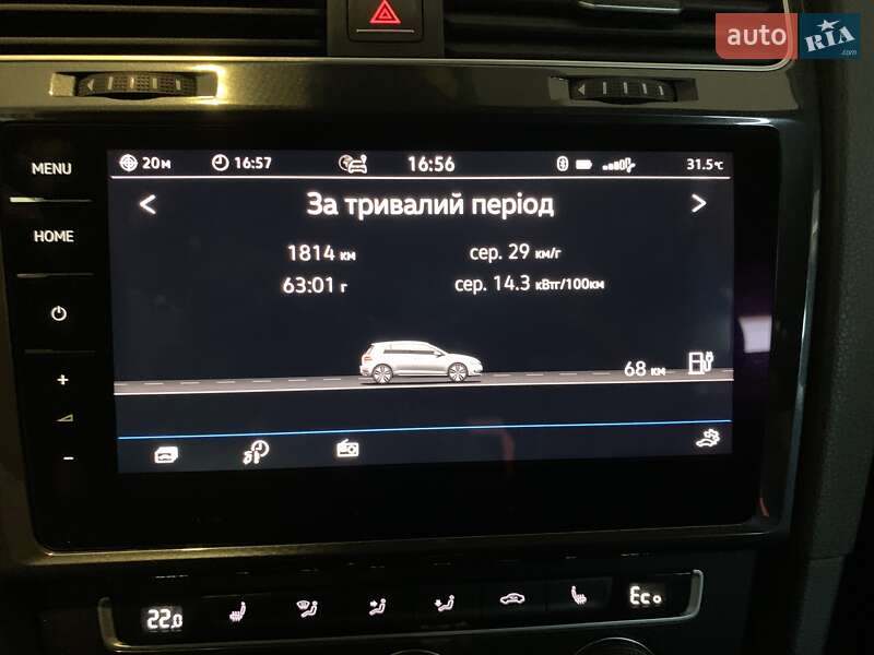 Хэтчбек Volkswagen e-Golf 2017 в Черноморске