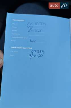 Хэтчбек Volkswagen e-Golf 2015 в 