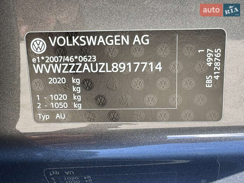 Хэтчбек Volkswagen e-Golf 2020 в Ивано-Франковске