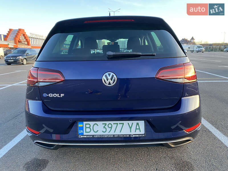 Хэтчбек Volkswagen e-Golf 2018 в Львове