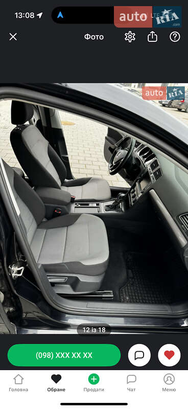 Хетчбек Volkswagen e-Golf 2014 в Рівному