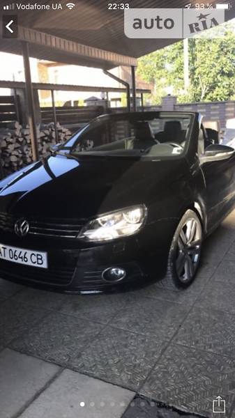 Кабриолет Volkswagen Eos 2012 в Ивано-Франковске