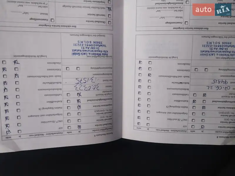 Хэтчбек Volkswagen Golf Plus 2009 в Ковеле документ 2 фото Хэтчбек Volkswagen Golf Plus 2009 в Ковеле документ