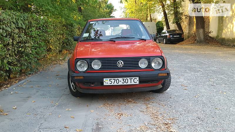 Купе Volkswagen Golf 1987 в Львове