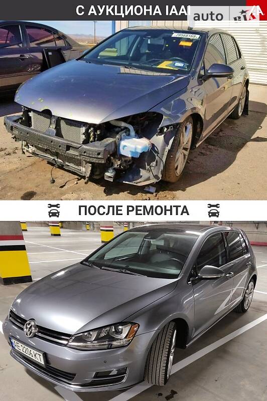 Хэтчбек Volkswagen Golf 2015 в Днепре