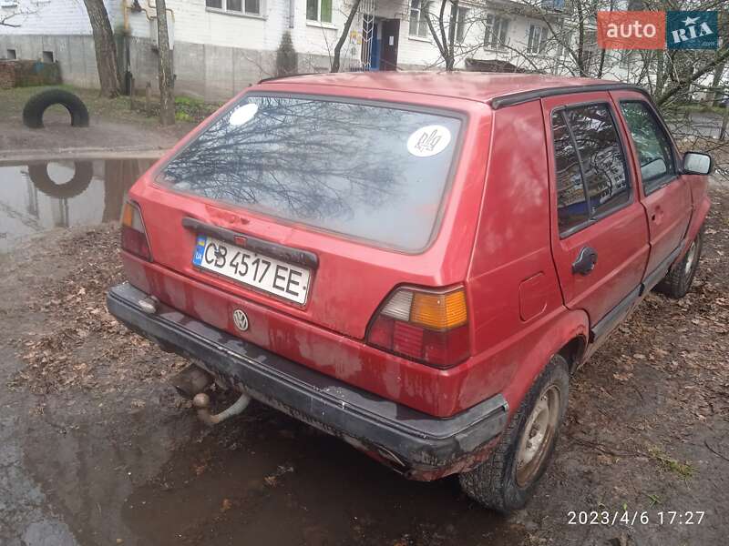 Хетчбек Volkswagen Golf 1988 в Чернігові
