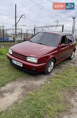 Хэтчбек Volkswagen Golf 1993 в Львове