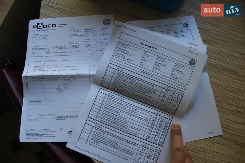 Універсал Volkswagen Golf 2012 в Одесі документ