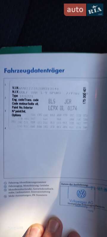 Универсал Volkswagen Golf 2007 в Костополе