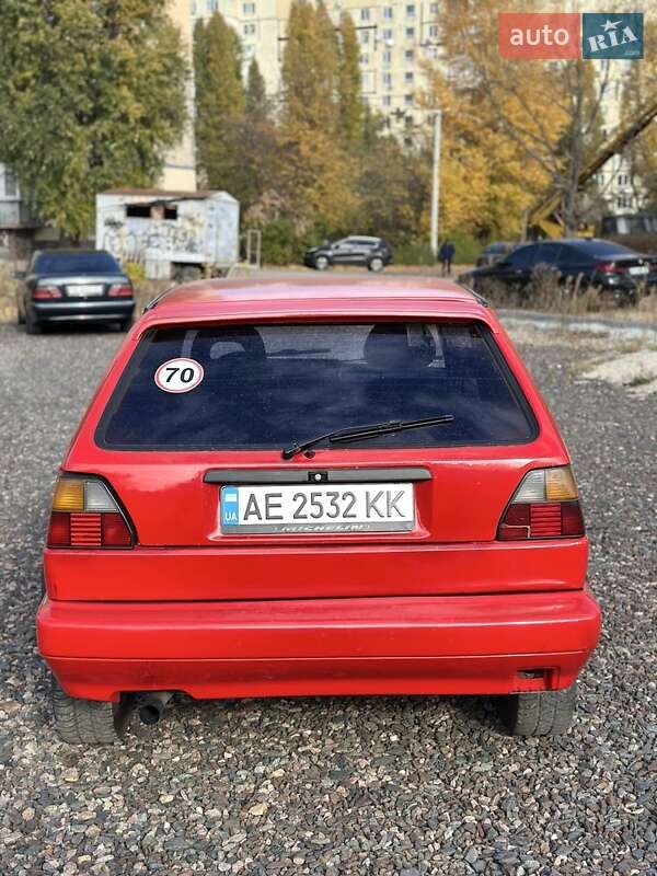 Хетчбек Volkswagen Golf 1987 в Дніпрі