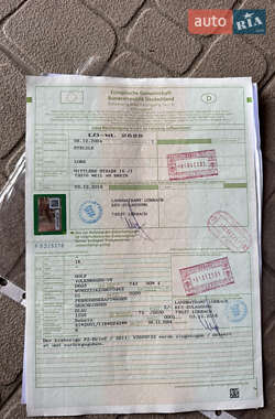 Хетчбек Volkswagen Golf 2005 в 