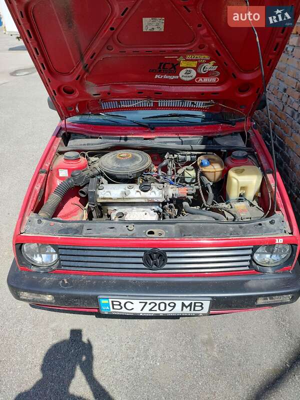 Хэтчбек Volkswagen Golf 1988 в Львове