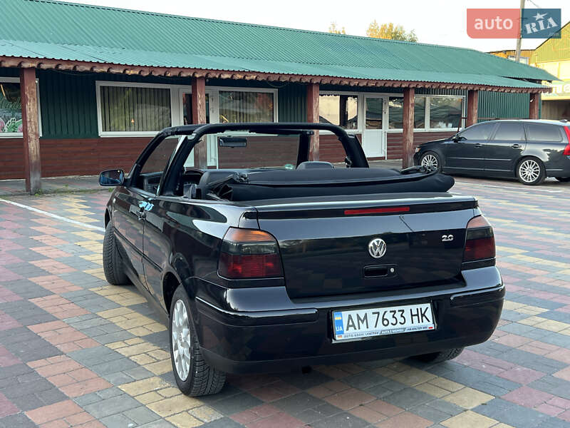 Кабриолет Volkswagen Golf 2001 в Бердичеве