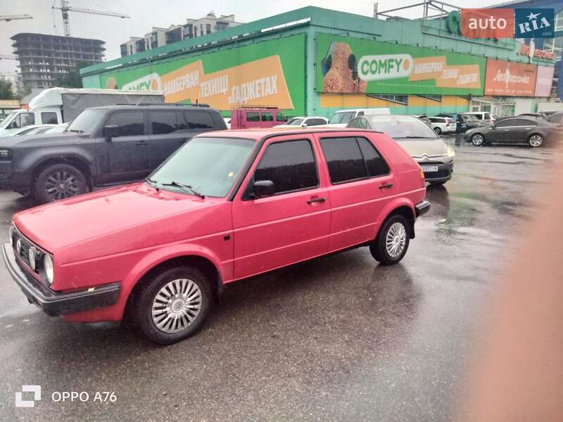Хетчбек Volkswagen Golf 1991 в Івано-Франківську