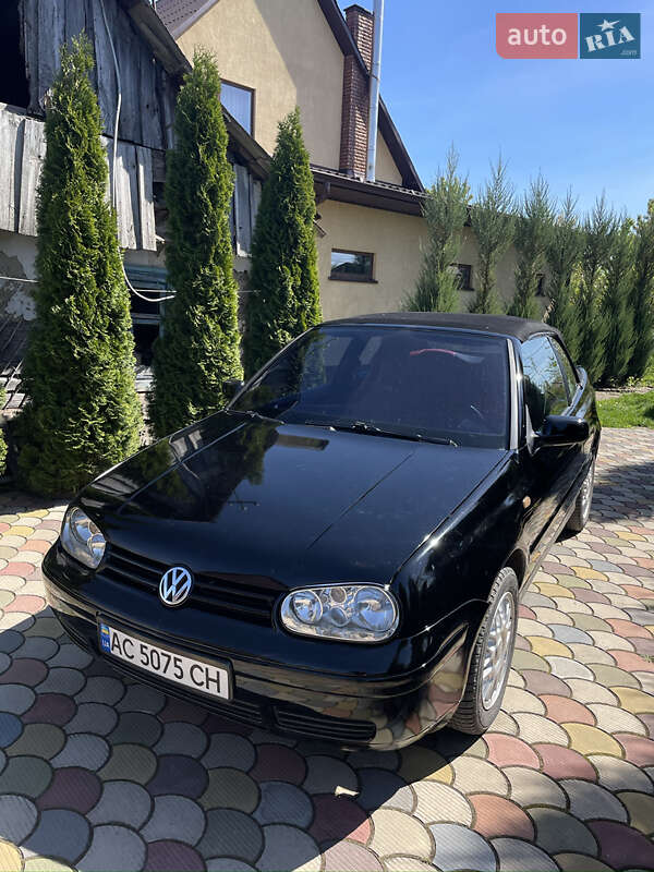 Кабриолет Volkswagen Golf 1998 в Любешове