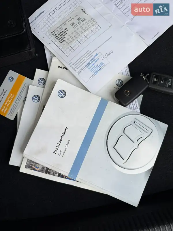 Универсал Volkswagen Golf 2010 в Красилове документ