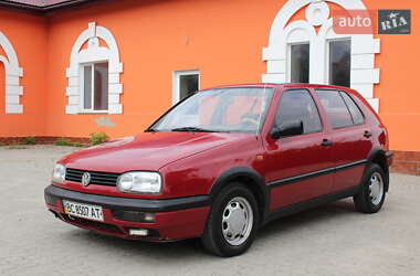 Хэтчбек Volkswagen Golf 1993 в Львове