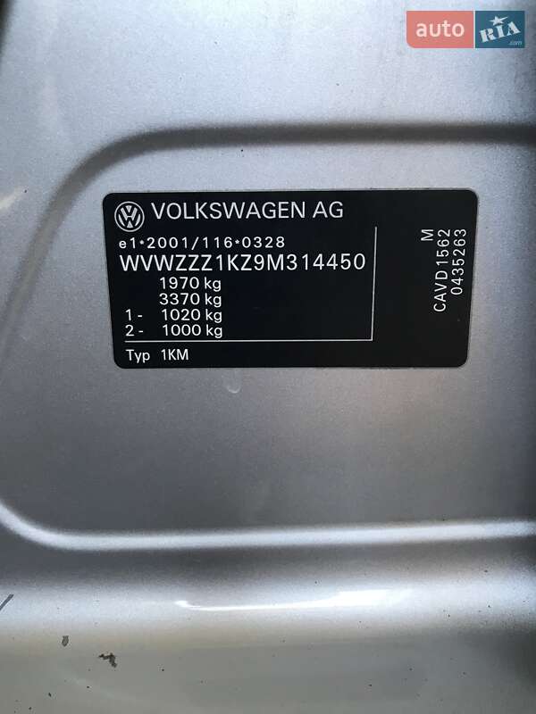 Універсал Volkswagen Golf 2009 в Хусті