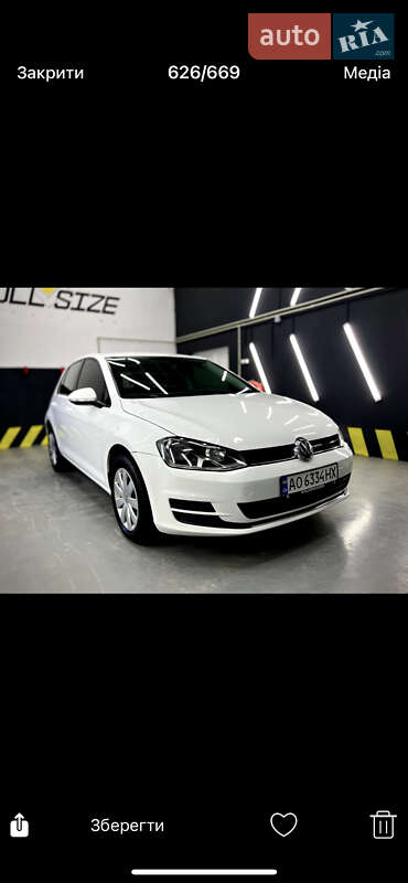 Хетчбек Volkswagen Golf 2014 в Мукачевому
