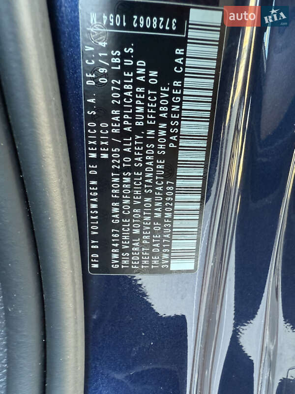 Хэтчбек Volkswagen Golf 2014 в Киеве