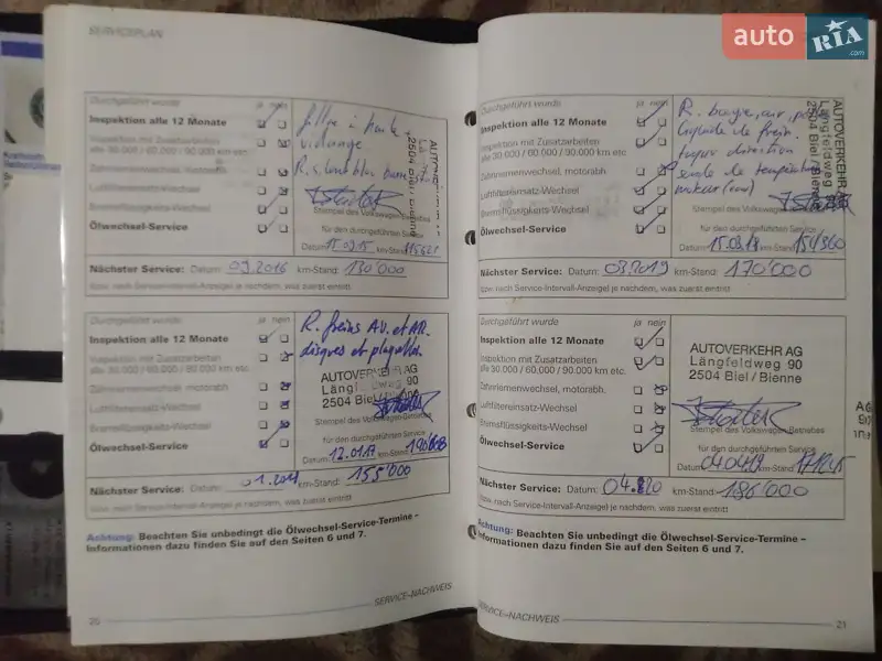 Хэтчбек Volkswagen Golf 2001 в Вараше документ