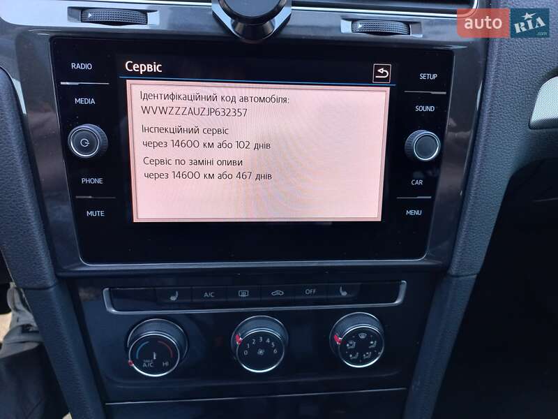 Универсал Volkswagen Golf 2018 в Бердичеве