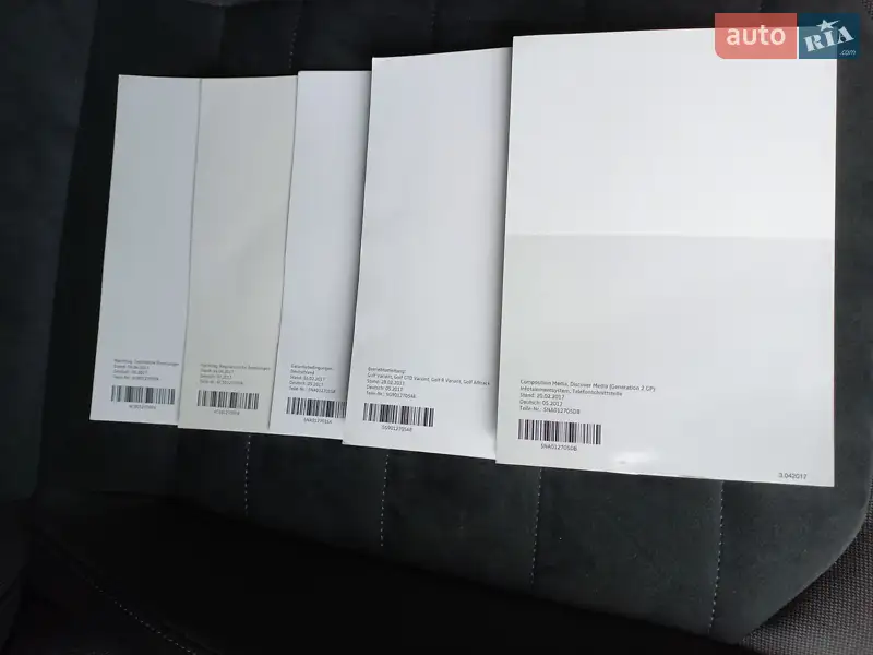 Универсал Volkswagen Golf 2017 в Ужгороде документ
