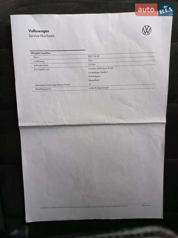 Универсал Volkswagen Golf 2017 в Ужгороде