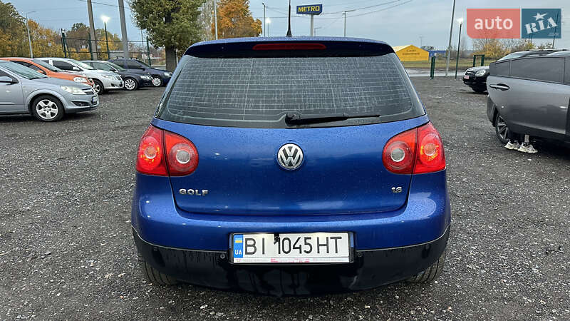 Хетчбек Volkswagen Golf 2006 в Полтаві фото 4 Хетчбек Volkswagen Golf 2006 в Полтаві