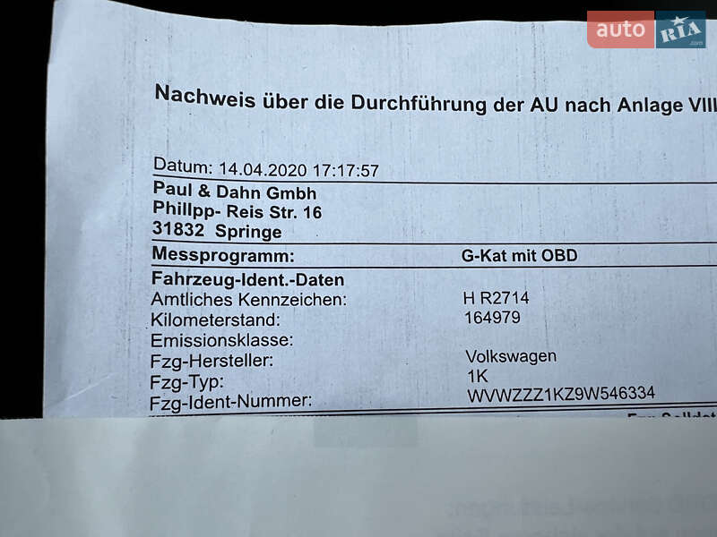 Хэтчбек Volkswagen Golf 2009 в Ровно