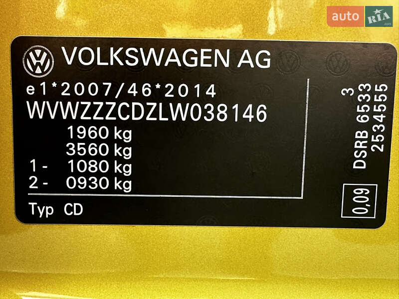 Хетчбек Volkswagen Golf 2020 в Тернополі