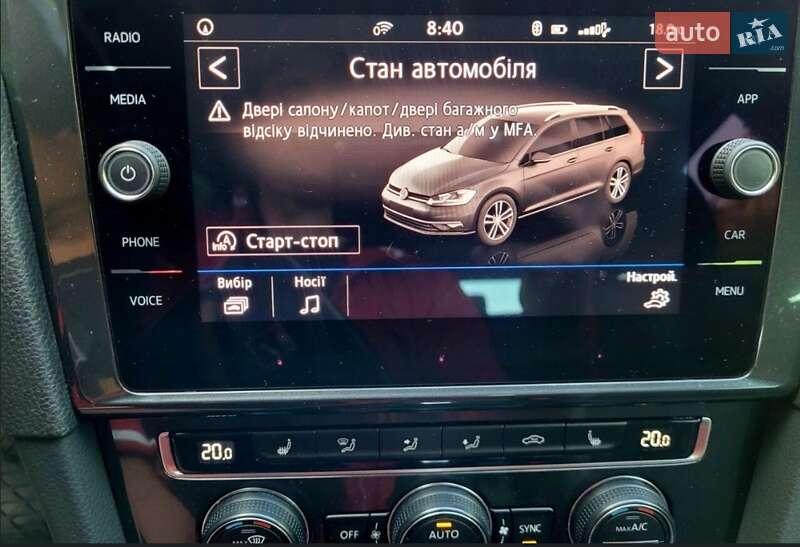 Универсал Volkswagen Golf 2017 в Мурованых Куриловцах