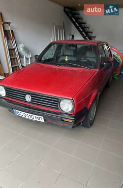 Хэтчбек Volkswagen Golf 1989 в Жидачове