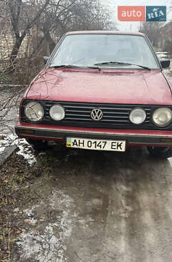 Хэтчбек Volkswagen Golf 1987 в Славянске