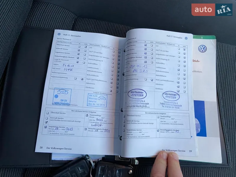 Хэтчбек Volkswagen Golf 2008 в Ужгороде документ