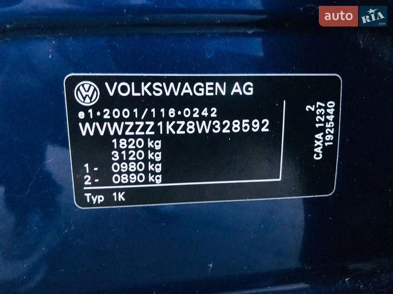 Хэтчбек Volkswagen Golf 2008 в Харькове фото 42 Хэтчбек Volkswagen Golf 2008 в Харькове