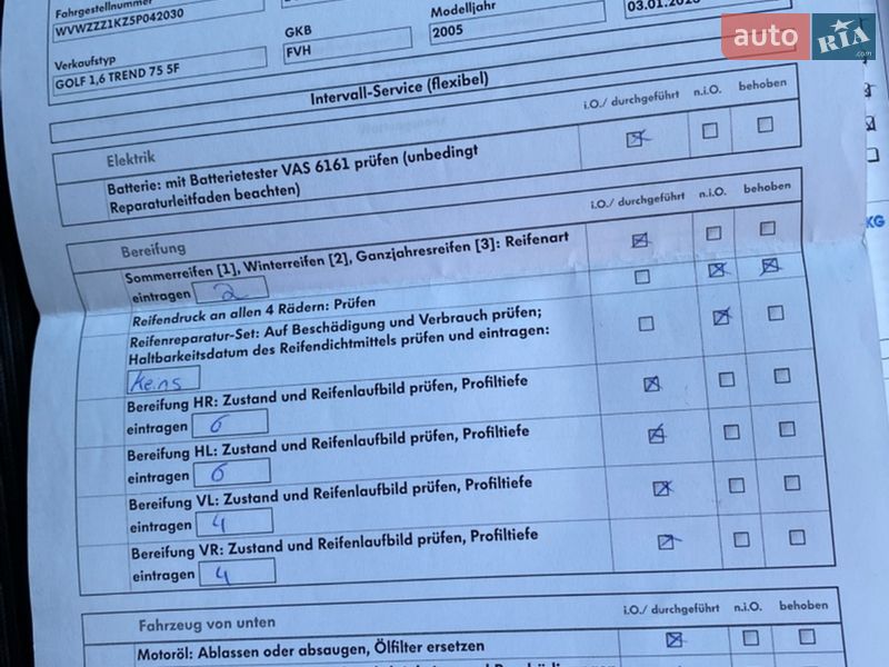 Хэтчбек Volkswagen Golf 2004 в Луцке