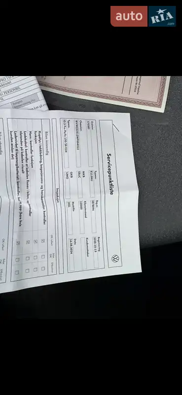 Хэтчбек Volkswagen ID.3 2020 в Ровно документ