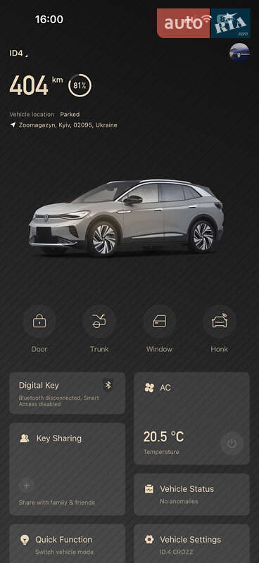 Внедорожник / Кроссовер Volkswagen ID.4 Crozz 2022 в Киеве