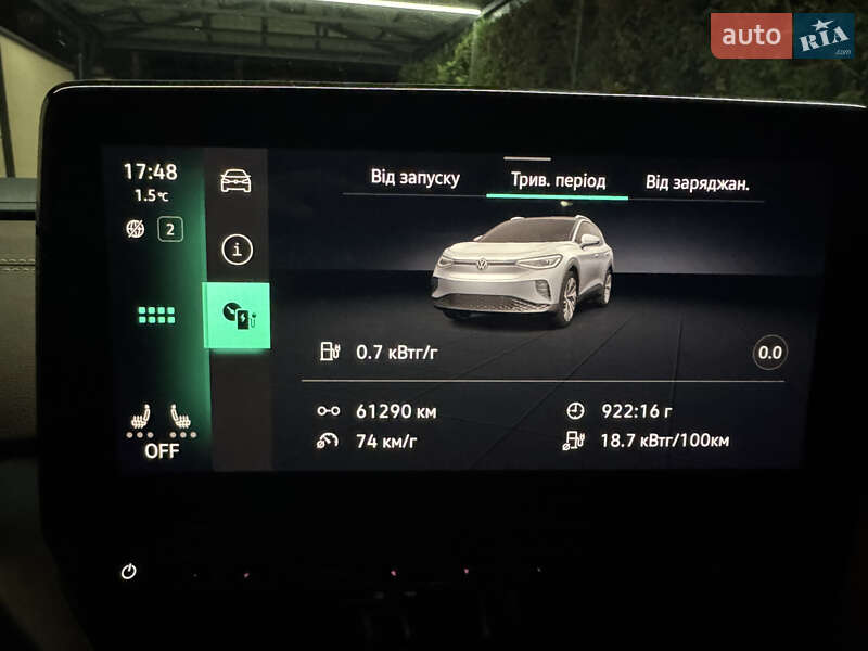 Внедорожник / Кроссовер Volkswagen ID.4 2021 в Шептицькому