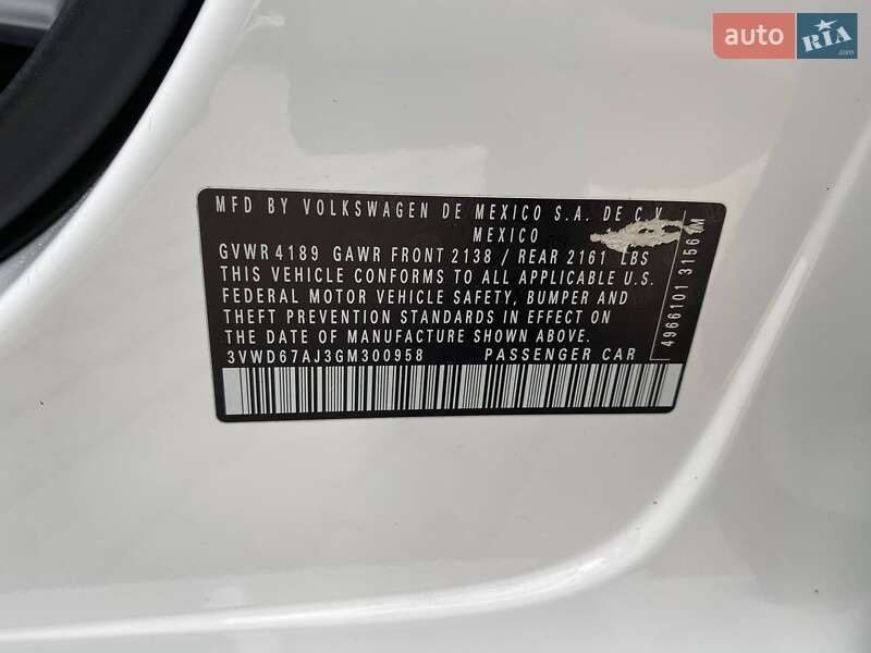 Седан Volkswagen Jetta 2016 в Львове