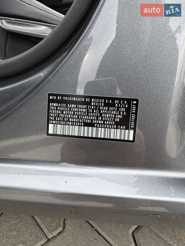 Седан Volkswagen Jetta 2019 в Харкові