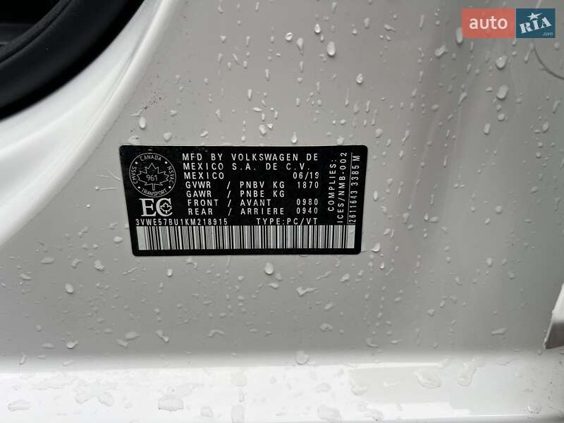 Седан Volkswagen Jetta 2019 в Дніпрі