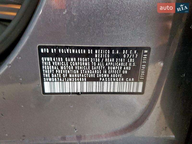 Седан Volkswagen Jetta 2017 в Львове фото 19 Седан Volkswagen Jetta 2017 в Львове