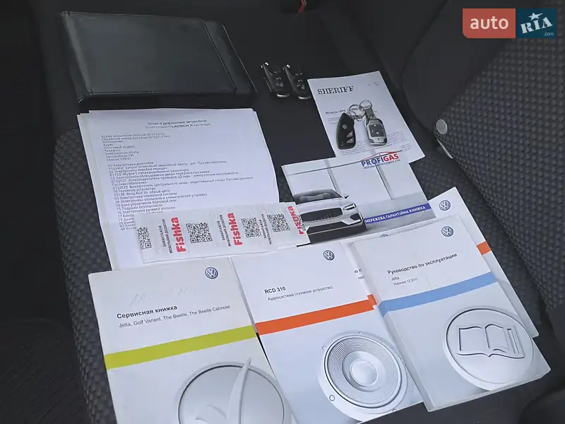 Седан Volkswagen Jetta 2012 в Киеве документ